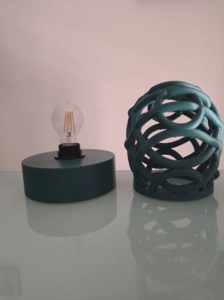 Lampada di Design "Celtic knot" in stampa 3D