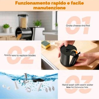 Tritacarne Elettrico 2800W Professionale