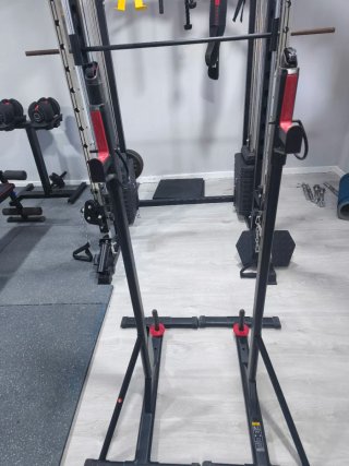 Soporte para barra y discos