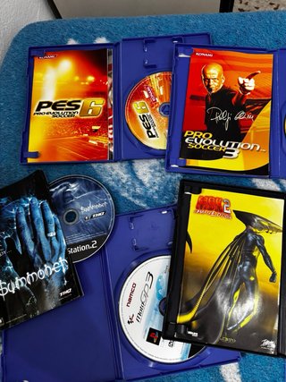 Lote 8 Juegos PS2: PES, FIFA, MotoGP, MDK2