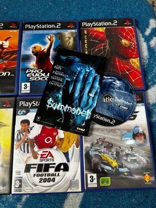 Lote 8 Juegos PS2: PES, FIFA, MotoGP, MDK2