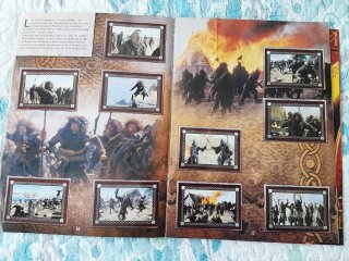 Álbum Cromos El Señor de los Anillos Las 2 Torres