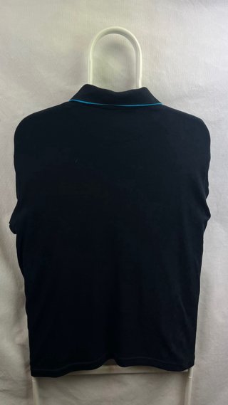 Polo Ralph Lauren - Polo Negro con Detalles Azul