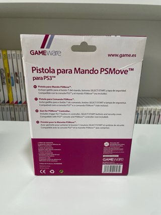 Pistola GAMEware para Mando PS Move PS3