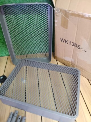 Carrito Multiuso Amazon Basics 3 Niveles Gris