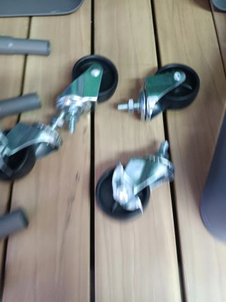 Carrito Multiuso Amazon Basics 3 Niveles Gris