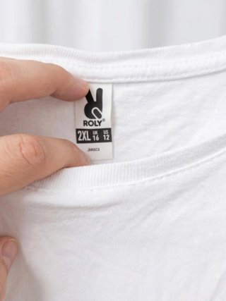Camiseta Roly Básica Blanca