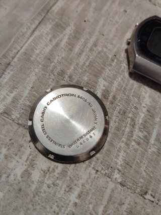 Reloj Casio Casiotron 56CS-50 Años 70 para Repuest