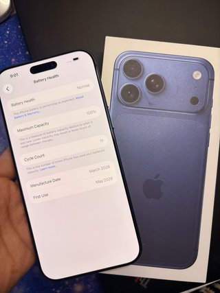 iPhone 17 Pro Max Azul