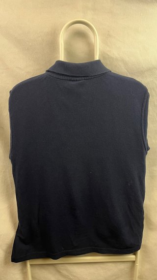 Polo Lacoste Clásico Vintage Azul Marino