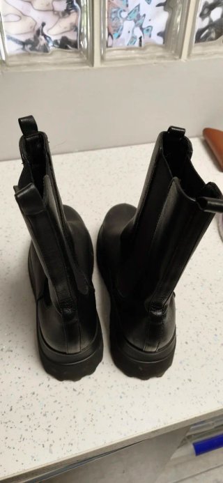 Botas de goma altas negras