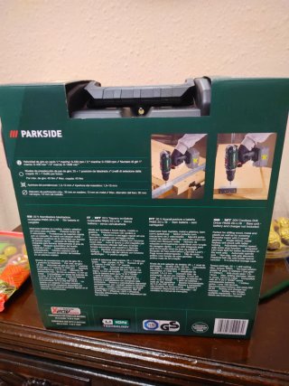 Taladro Atornillador Parkside 20V (Sin Batería)