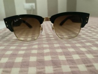 Gafas de Sol Ray-Ban Clubmaster Negro Dorado