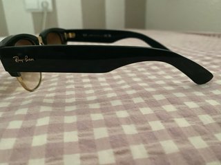 Gafas de Sol Ray-Ban Clubmaster Negro Dorado