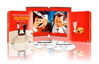 Pulp Fiction Steelbook UHD + Blu-ray