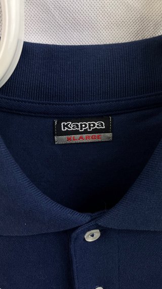 Polo Kappa Clásico Azul Marino Talla XL