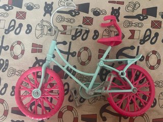 Bicicleta Barbie Mint/Rosa