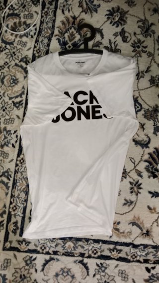 Camisa Jack & Jones Talla XL Blanca
