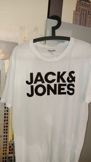 Camisa Jack & Jones Talla XL Blanca