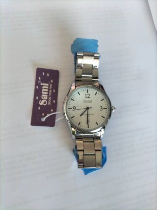 Reloj Sami Acero Hombre Nuevo