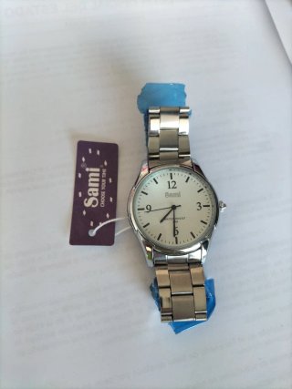 Reloj Sami Acero Hombre Nuevo