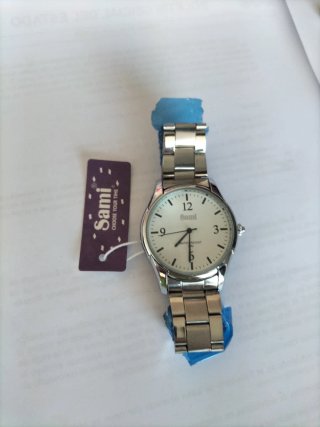 Reloj Sami Acero Hombre Nuevo