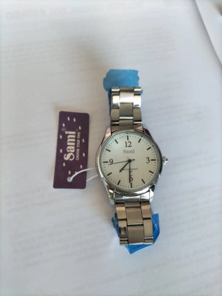 Reloj Sami Acero Hombre Nuevo