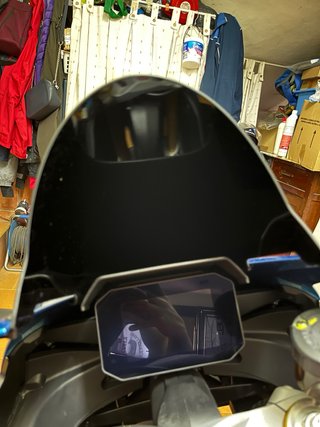 Cúpula Puig R-Racer para Aprilia RS660 Negra.