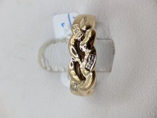 Anillo Oro 18k Diamantes