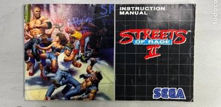 Streets of Rage 2 Mega Drive Completo