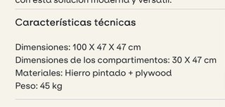 Mueble para consulta “Naggura” sin estrenar.
