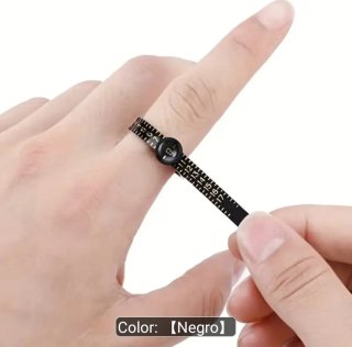 Medidor de Anillos con Lupa.
