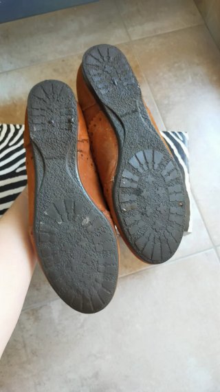 Mocasines de piel Marypaz Marrones