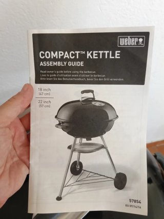 Barbecue a carbonella Weber