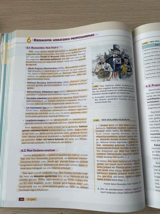 MGH, Mundu garaikidearen historia, Batxilergoa ...