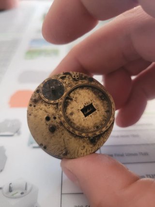 Máquina Reloj Catalino Inglés Antigua