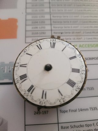Máquina Reloj Catalino Inglés Antigua