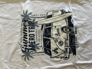 Camiseta Roly Verano Estampado Estilo Vintage Tall