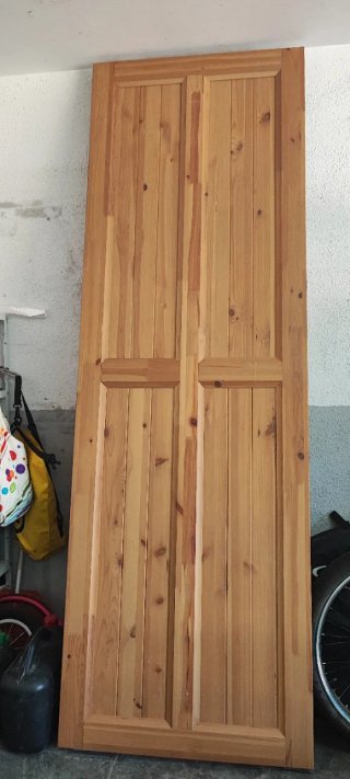 2 Puertas correderas Ikea madera
