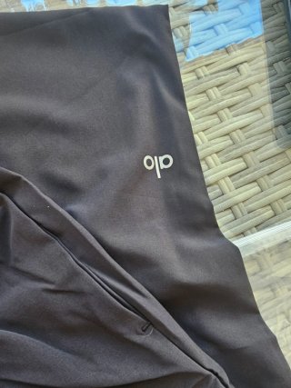 Pantalón ancho Alo negro