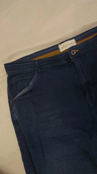 Pantalón chino azul Springfield talla W38