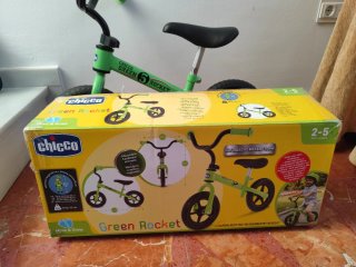Bici sin pedales Chicco verde