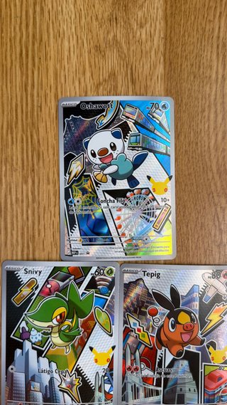 Pokemon tcg Iniciales Quinta Generacion TESALIA ES