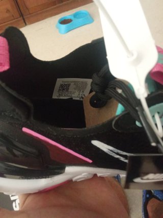 Zapatillas Nike React Vision Negro Rosa