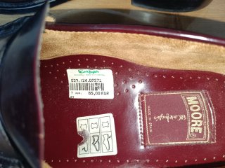 Mocasines granates hombre Made in Spain