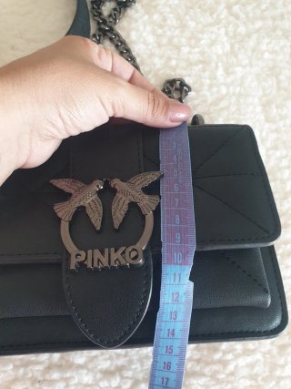 Borsa Pinko Love Bag con catena