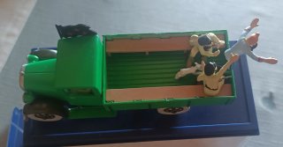 Tintin Coche 1/43 63 Camión militar Oreja rota