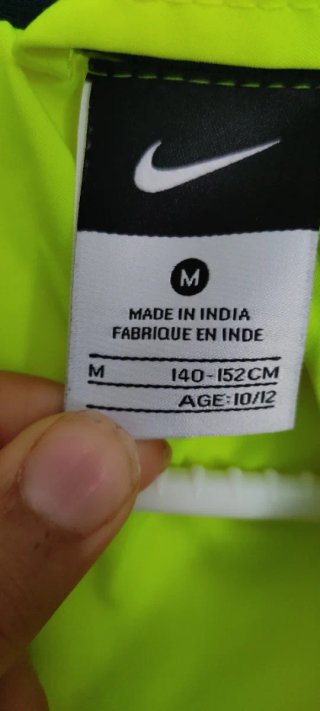 Chaqueta FC Barcelona Nike Verde Neón