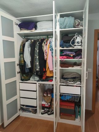 Armario Pax Ikea 150cm Blanco