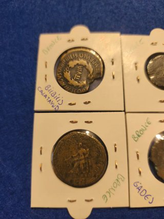 Lote monedas antiguas romanas y íberas. Rebaja!